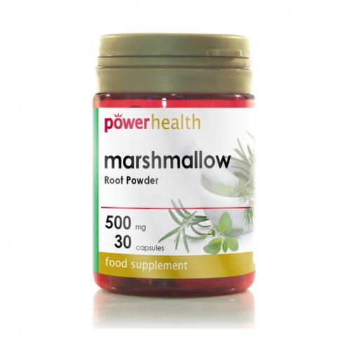 Power Health Marshmallow Root Powder 500mg 30 Capsules